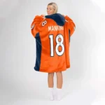 Nfl Denver Broncos Blanket Hoodie Peyton Manning 1