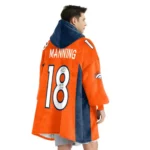 Nfl Denver Broncos Blanket Hoodie Peyton Manning 1