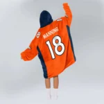Nfl Denver Broncos Blanket Hoodie Peyton Manning 1