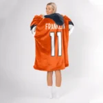 Nfl Denver Broncos Blanket Hoodie Troy Franklin 1