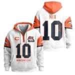 Nfl Denver Broncos Quarter Zip Waffle Hoodie 3x Super Bowl 1