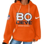 Nfl Denver Broncos Waffle Hoodie Bolieve 1