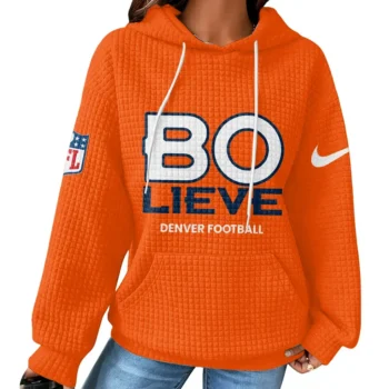 Nfl Denver Broncos Waffle Hoodie Bolieve 2