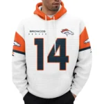 Nfl Denver Broncos Waffle Hoodie Courtland Sutton 1