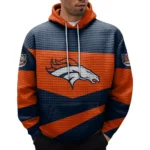 Nfl Denver Broncos Waffle Hoodie Nik Bonitto 1
