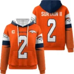 Nfl Denver Broncos Waffle Hoodie Patrick Surtain Ii 1