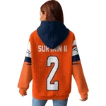 Nfl Denver Broncos Waffle Hoodie Patrick Surtain Ii 1