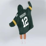 Nfl Green Bay Packers Blanket Hoodie Aaron Rodgers 1