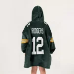 Nfl Green Bay Packers Blanket Hoodie Aaron Rodgers 1