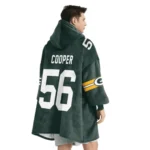 Nfl Green Bay Packers Blanket Hoodie Edgerrin Cooper 1