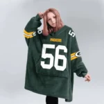 Nfl Green Bay Packers Blanket Hoodie Edgerrin Cooper 1