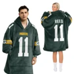 Nfl Green Bay Packers Blanket Hoodie Jayden Reed 1