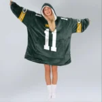 Nfl Green Bay Packers Blanket Hoodie Jayden Reed 1