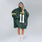 Nfl Green Bay Packers Blanket Hoodie Jayden Reed 1