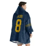 Nfl Green Bay Packers Blanket Hoodie Josh Jacobs 1
