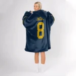 Nfl Green Bay Packers Blanket Hoodie Josh Jacobs 1