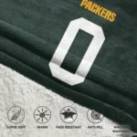 Nfl Green Bay Packers Blanket Hoodie Matthew Golden 1