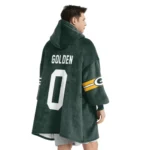 Nfl Green Bay Packers Blanket Hoodie Matthew Golden 1