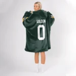 Nfl Green Bay Packers Blanket Hoodie Matthew Golden 1