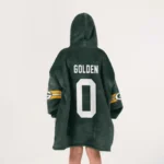 Nfl Green Bay Packers Blanket Hoodie Matthew Golden 1