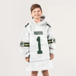 Nfl Green Bay Packers Blanket Hoodie Micah Parsons 1