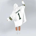 Nfl Green Bay Packers Blanket Hoodie Micah Parsons 1