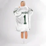 Nfl Green Bay Packers Blanket Hoodie Micah Parsons 1