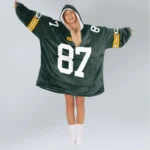 Nfl Green Bay Packers Blanket Hoodie Romeo Doubs 1
