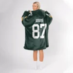 Nfl Green Bay Packers Blanket Hoodie Romeo Doubs 1