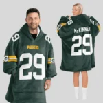 Nfl Green Bay Packers Blanket Hoodie Xavier Mckinney 1