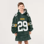 Nfl Green Bay Packers Blanket Hoodie Xavier Mckinney 1