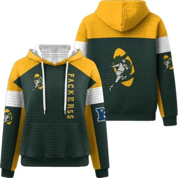 Nfl Green Bay Packers Waffle Hoodie Football Team 1