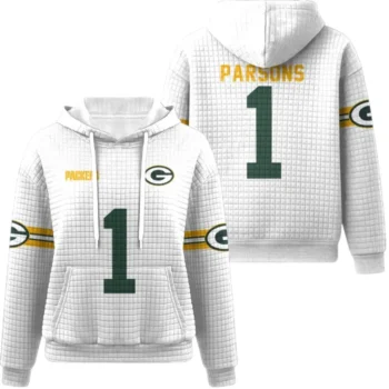 Nfl Green Bay Packers Waffle Hoodie Micah Parsons 1