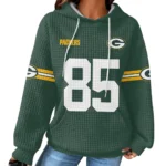Nfl Green Bay Packers Waffle Hoodie Tucker Kraft 1