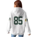 Nfl Green Bay Packers Waffle Hoodie Tucker Kraft 1