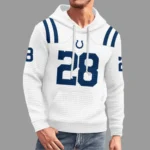 Nfl Indianapolis Colts Waffle Hoodie Jonathan Taylor 1