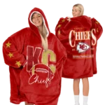 Nfl Kansas City Chiefs Blanket Hoodie 1
