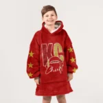 Nfl Kansas City Chiefs Blanket Hoodie 1