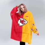 Nfl Kansas City Chiefs Blanket Hoodie Patrick Mahomes 1