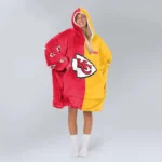 Nfl Kansas City Chiefs Blanket Hoodie Patrick Mahomes 1