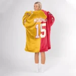 Nfl Kansas City Chiefs Blanket Hoodie Patrick Mahomes 1