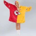 Nfl Kansas City Chiefs Blanket Hoodie Patrick Mahomes 1