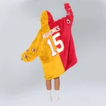 Nfl Kansas City Chiefs Blanket Hoodie Patrick Mahomes 1