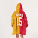 Nfl Kansas City Chiefs Blanket Hoodie Patrick Mahomes 1
