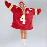 Nfl Kansas City Chiefs Blanket Hoodie Rashee Rice 1