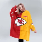 Nfl Kansas City Chiefs Blanket Hoodie Travis Kelce 1