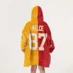 Nfl Kansas City Chiefs Blanket Hoodie Travis Kelce 1