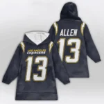Nfl Los Angeles Chargers Blanket Hoodie Keenan Allen 1
