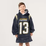 Nfl Los Angeles Chargers Blanket Hoodie Keenan Allen 1