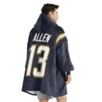 Nfl Los Angeles Chargers Blanket Hoodie Keenan Allen 1